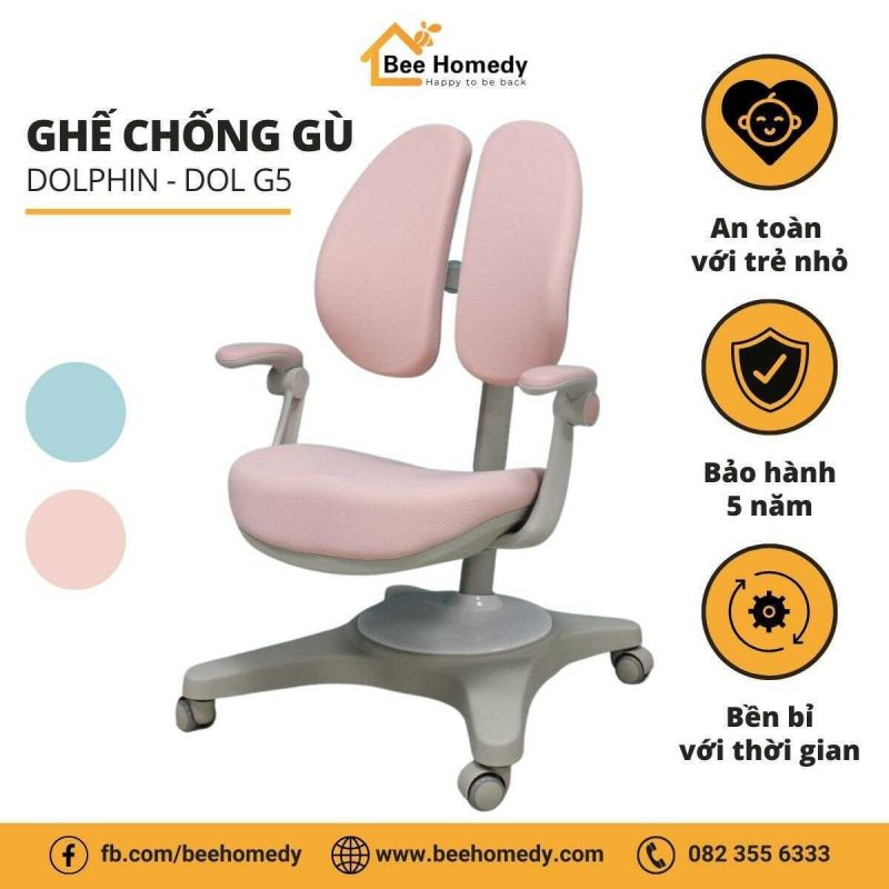 Ghế Ngồi Học Cho Bé Dolphin DOL – G5 Ghế ngồi học cho bé Dolphin