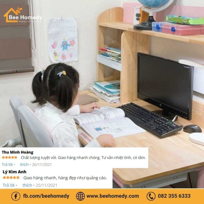 Bàn Học Thông Minh Cho Bé Dolphin DOL–1 Đánh giá tích cực của khách hàng mua sản phẩm ghế thông minh Dolphin.