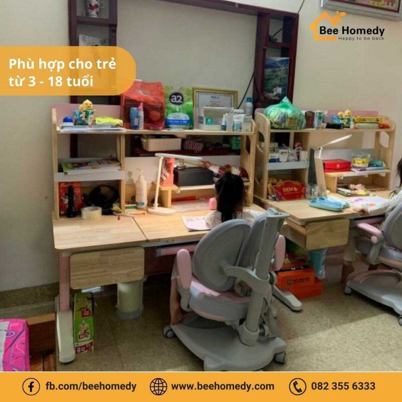 Bàn Học Thông Minh Cho Bé Dolphin DOL–1 Bàn học thông minh cho bé từ 3 - 18 tuổi.