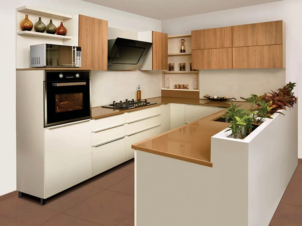 thiết kế phòng bếp đẹp đơn giản