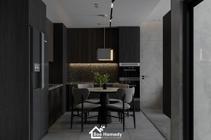 thiết kế nội thất chung cư Bee Homedy