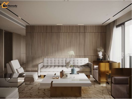 thiết kế nội thất phòng khách