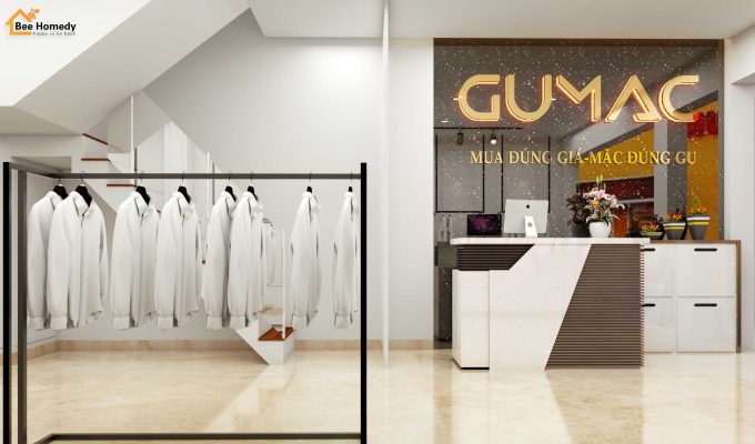 Thiết kế shop quần áo Bee Homedy