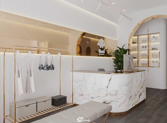 thiết kế nội thất shop thời trang