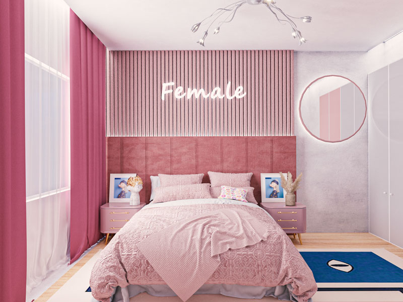 phong ngu mau hong 45