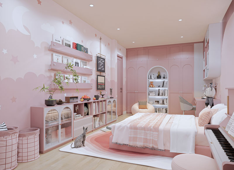 phong ngu mau hong 48