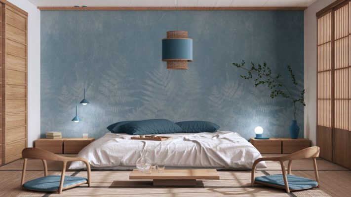 phong ngu mau xanh cho nu 02