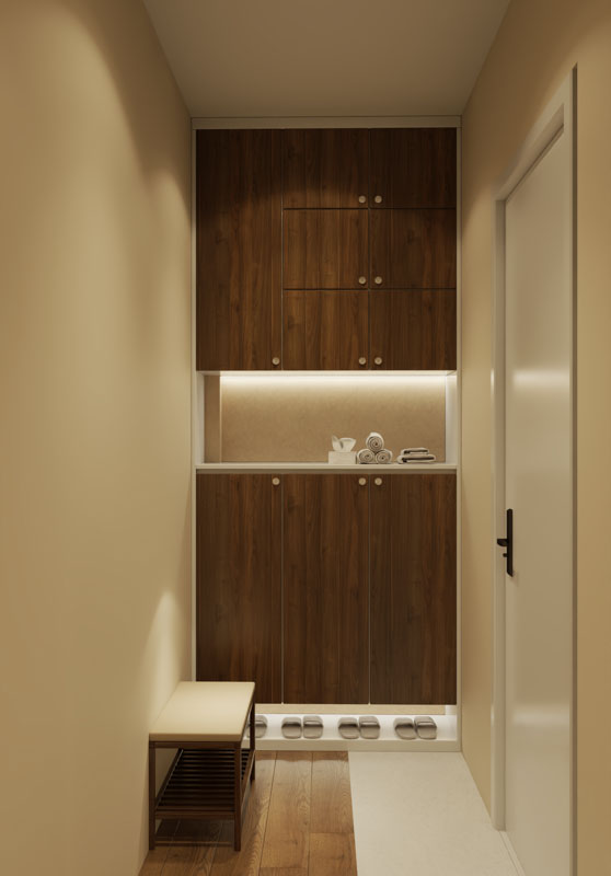 Dự án Happy Beauty Spa phong cách Wabi Sabi tại Hà Nội du an happy beauty spa 26