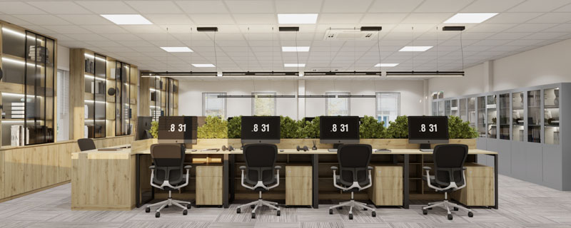 Dự án thiết kế văn phòng tại Vĩnh Phúc phong cách hiện đại du an nha van phong tai vinh phuc 01