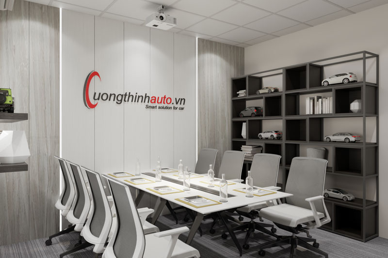Dự án thiết kế VP Cường Thịnh Auto phong cách công nghiệp du an thiet ke van phong cuong thinh auto 11