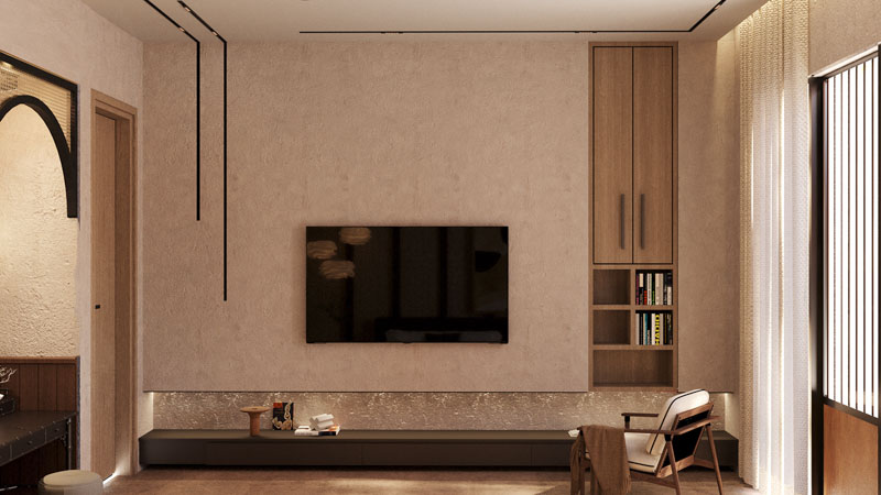 phong ngu phong cach japandi 11