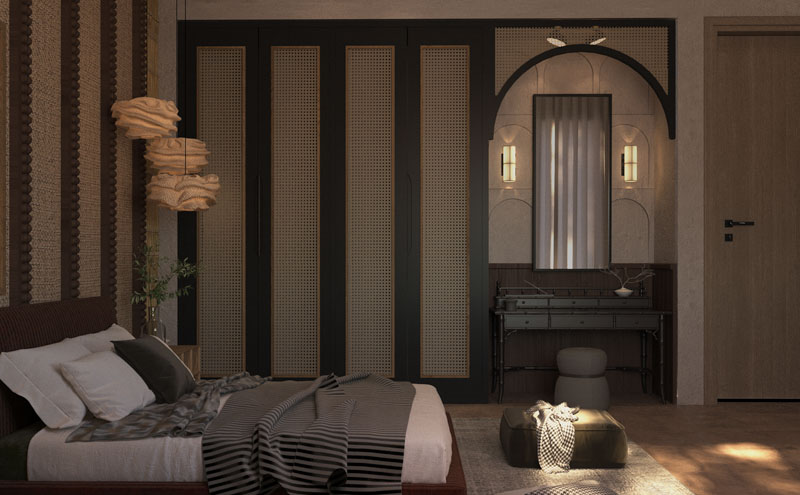 phong ngu phong cach japandi 14