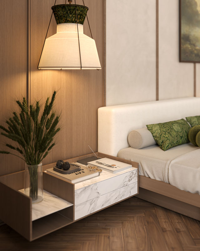 phong ngu phong cach japandi 27