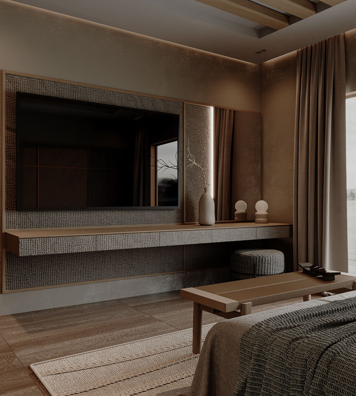 phong ngu phong cach japandi 43