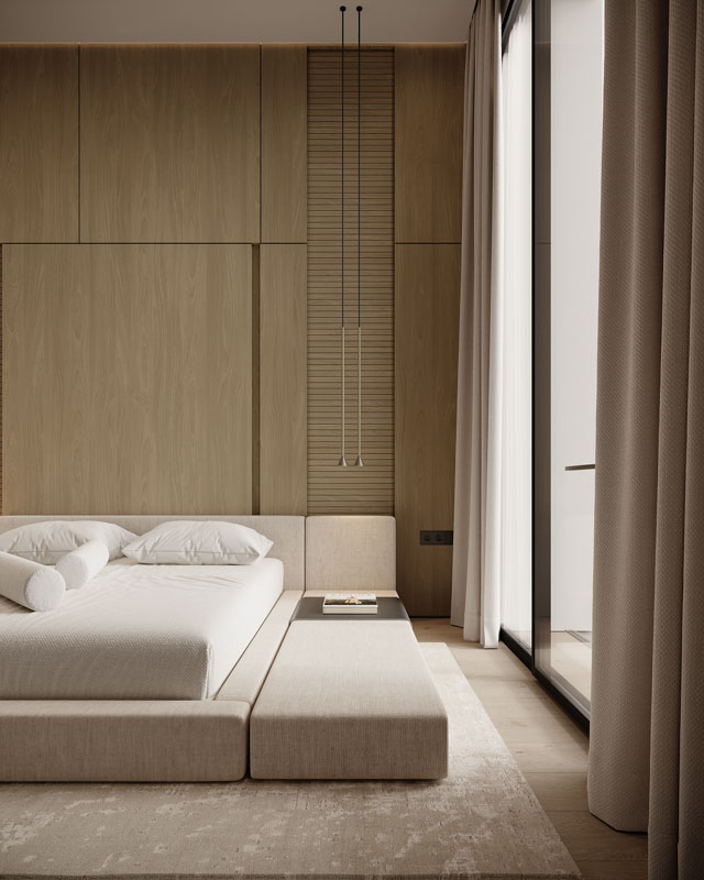 Chia sẻ ý tưởng thiết kế phòng ngủ ấm cúng và hiện đại thiet ke phong ngu am cung 07