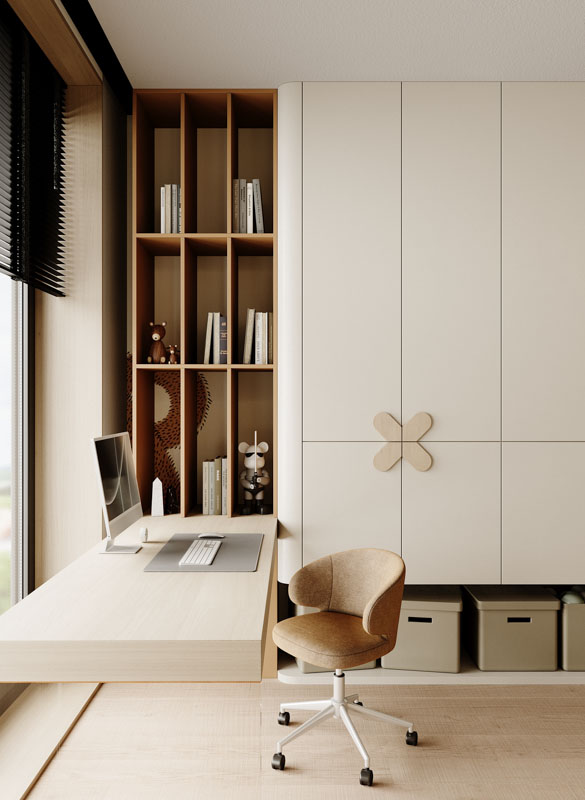 Chia sẻ ý tưởng thiết kế phòng ngủ ấm cúng và hiện đại thiet ke phong ngu am cung 45