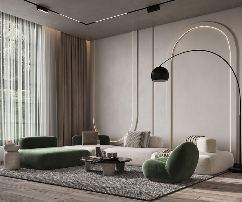 cach bo tri phong khach 17