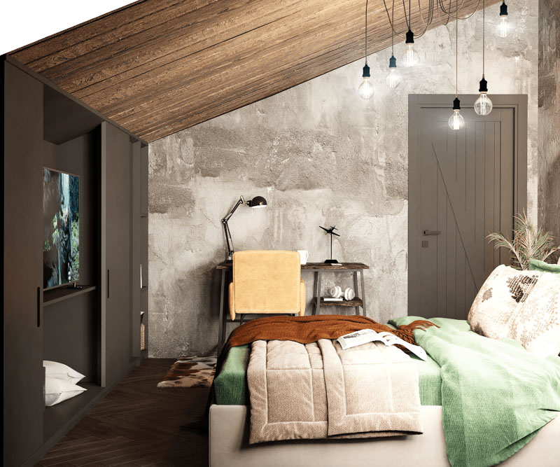 Ý tưởng decor phòng ngủ nhỏ "hack" diện tích decor phong ngu nho 03