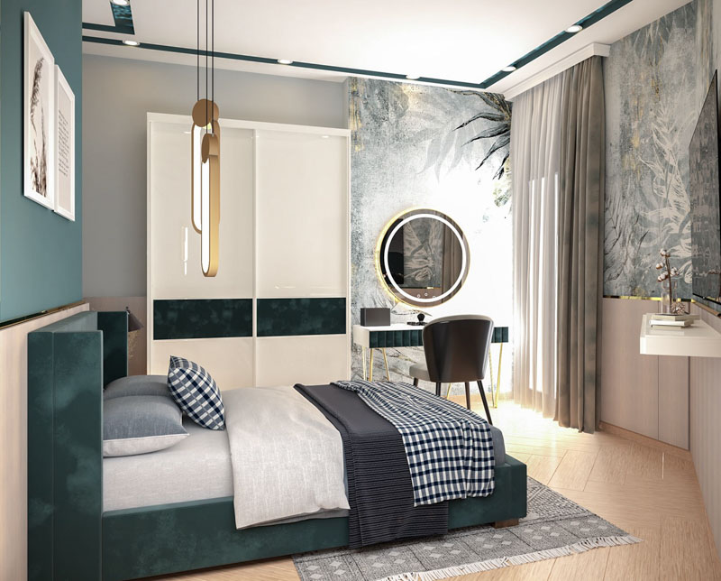 Ý tưởng decor phòng ngủ nhỏ "hack" diện tích decor phong ngu nho 11