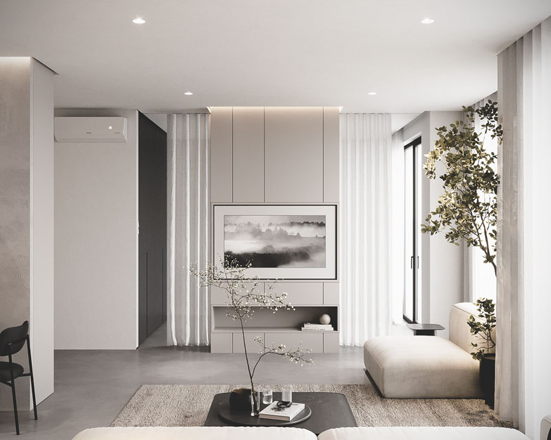 Ý tưởng thiết kế phòng khách chung cư đẹp năm 2025 thiet ke noi that phong khach chung cu 21